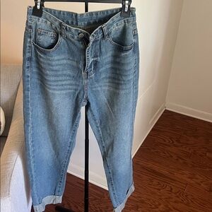 Trendy Blue Denim Jeans